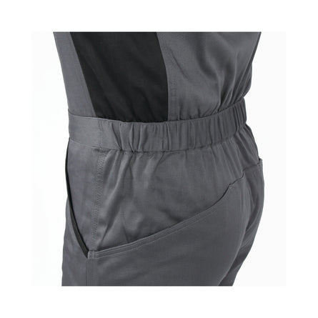 Beta Grey Cotton Stretch Work Overalls Size L - 7935MG - 7935MG L