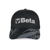Beta Curved Visor Cap Black One Size - 7982N