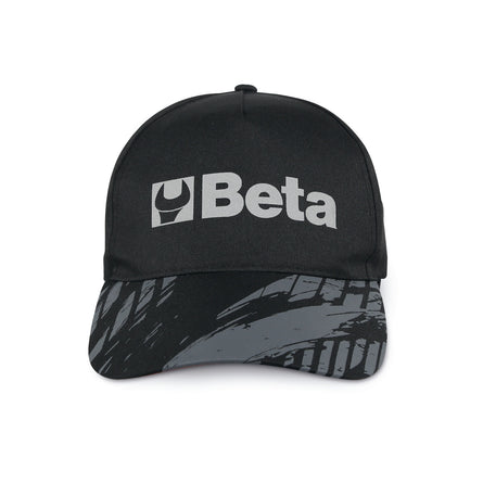 Beta Curved Visor Cap Black One Size - 7982N