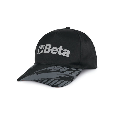 Beta Curved Visor Cap Black One Size - 7982N