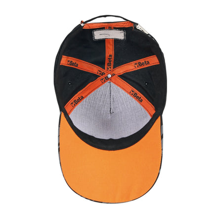 Beta Curved Visor Cap Black One Size - 7982N