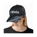 Beta Curved Visor Cap Black One Size - 7982N