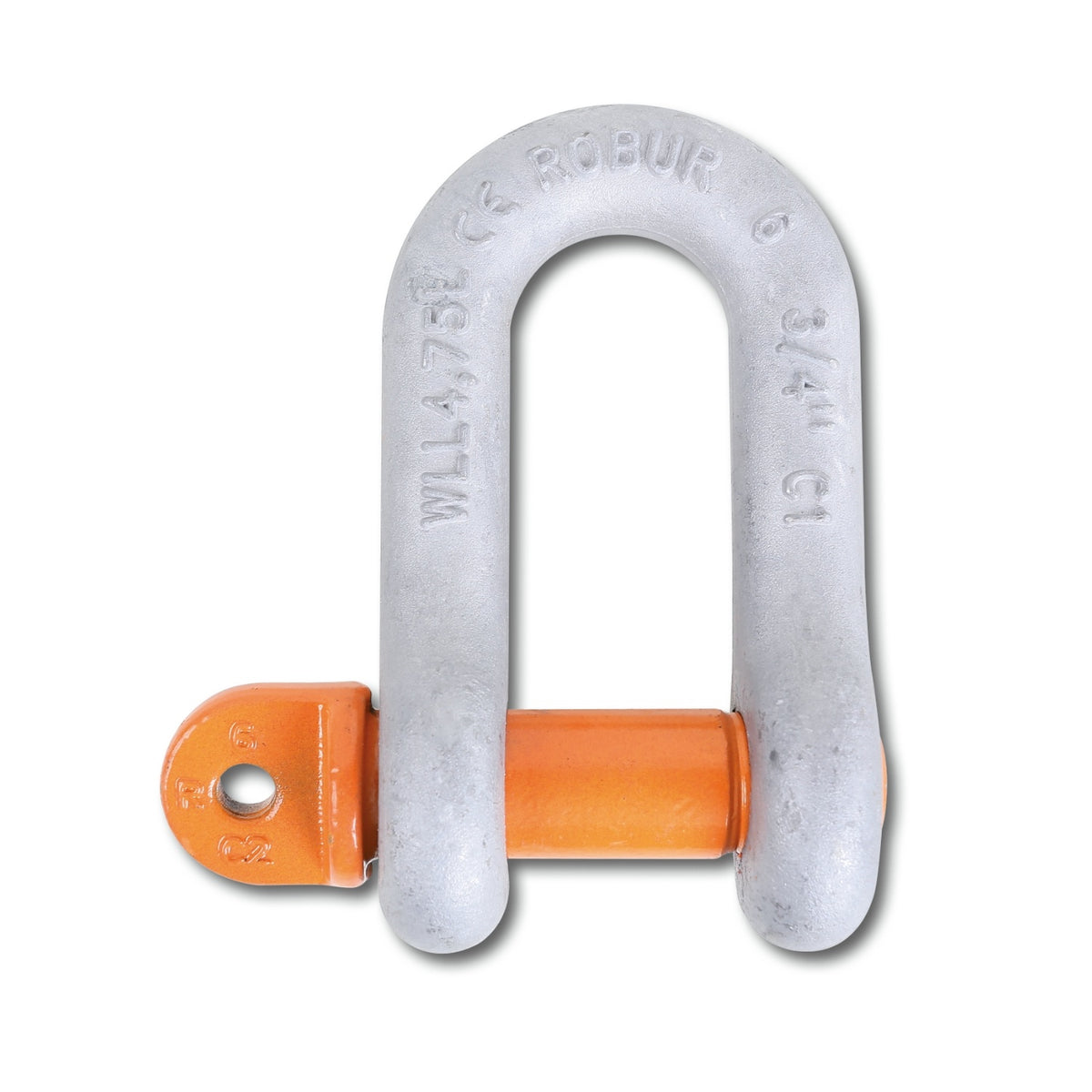 Robur Straight Shackle With Screw Collar Pin Grade 6 - 8026R T1 ...