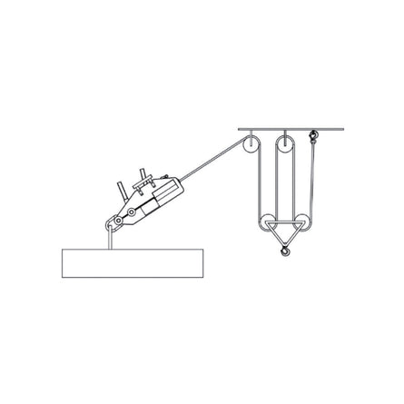 Robur Manual Rope Winch - 8148 0,8X20M
