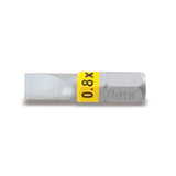 Beta Coloured Slotted Screwdriver Bit - 860LP 0,5X3