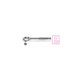 Beta 1/4 Inch Drive Reversible Ratchet With Metal Handle - 900M/55