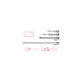 Beta 1/2 Inch Wobble Extension Bar 250 Mm - 920AN - 920AN/250