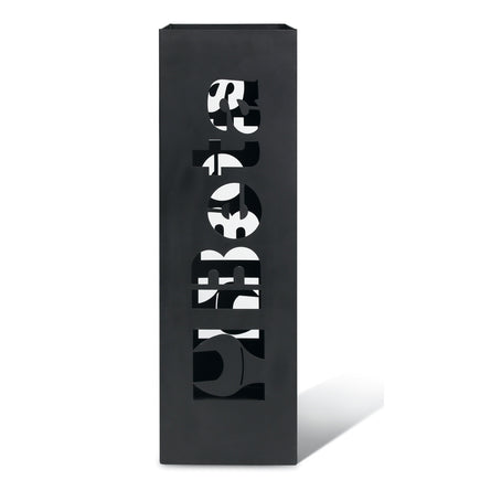 Betacollection Umbrella Stand Black Galvanized And Painted With Drip Tray - 9520P