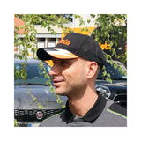 Betacollection Trucker Cap With Curved Visor Black - 9525TR