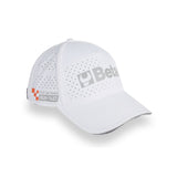 Betacollection Baseball Cap With Curved Visor White One Size - 9525WB
