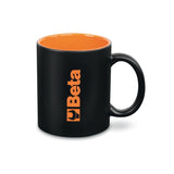 Betacollection Black Ceramic Cup With Lasered Logo - 9527T