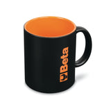 Betacollection Black Ceramic Cup With Lasered Logo - 9527T