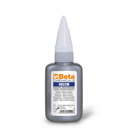 Betachemicals Medium Resistance Anaerobic Threadlocker 50 Ml - 9832M - 9832M 50 (1-2)