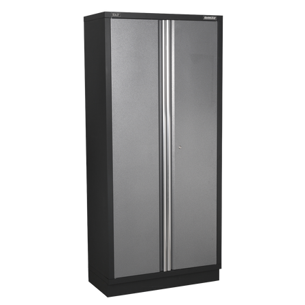 Superline PRO® 4.92m Modular Storage System – Wood or Stainless Steel Worktop | Professional Garage & Workshop Cabinets