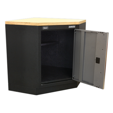 Superline PRO® Modular Corner Floor Cabinet 865mm – Workshop & Garage Storage Unit