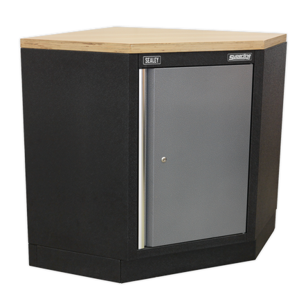 Superline PRO® Modular Corner Floor Cabinet 865mm – Workshop & Garage Storage Unit