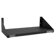 Black metal shelf with Sealey branding on a white background