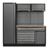 Superline PRO® 1.96m Modular Storage System with Choice of Worktop