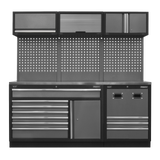 Superline PRO® 2.04m Modular Storage System Combo with Choice of Worktop