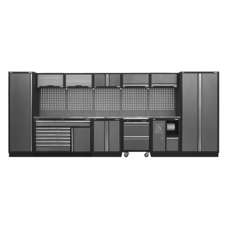 Superline PRO® 4.92m Modular Storage System with Choice of Worktop