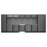 Superline PRO® 4.92m Modular Storage System | Wood or Stainless | Workshop Storage