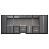 Superline PRO® 4.92m Modular Storage System | Wood or Stainless | Workshop Storage