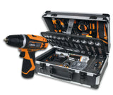 Betaworker 147-Piece General Maintenance Tool Case With 12V Ultracompact Drill - BW 2056E 12V/19P