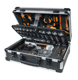 Betaworker 147-Piece General Maintenance Tool Case With 12V Ultracompact Drill - BW 2056E 12V/19P