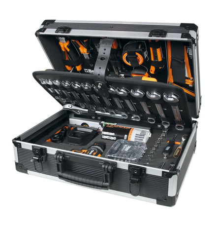 Betaworker 147-Piece General Maintenance Tool Case With 12V Ultracompact Drill - BW 2056E 12V/19P