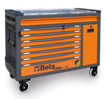 Betaworker Long Mobile Pedestal With 8 Drawers And 1,061 Tools - BW 2400 RSC24AXXL