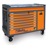 Betaworker Long Mobile Pedestal With 8 Drawers And 1,061 Tools - BW 2400 RSC24AXXL