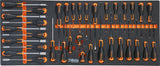 Betaworker Long Mobile Pedestal With 8 Drawers And 1,061 Tools - BW 2400 RSC24AXXL