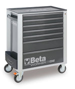 Betaworker Mobile Roller Cabinet With 7 Drawers And 309-Piece Tool Assortment - BW 2400S 7/E-M