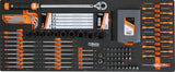 Betaworker Long Mobile Roller Cabinet With 9 Drawers And 716-Piece Tool Assortment - BW 2400S XL9/E-XXL