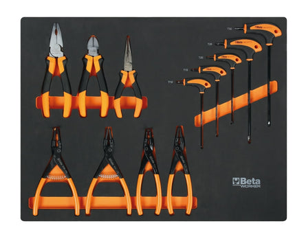 Betaworker 267-Piece Tool Assortment In Soft Eva Tray - BW 5945/2026