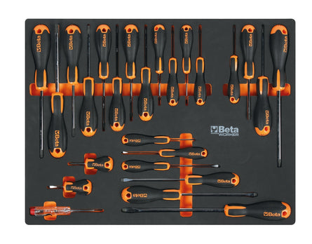 Betaworker 267-Piece Tool Assortment In Soft Eva Tray - BW 5945/2026