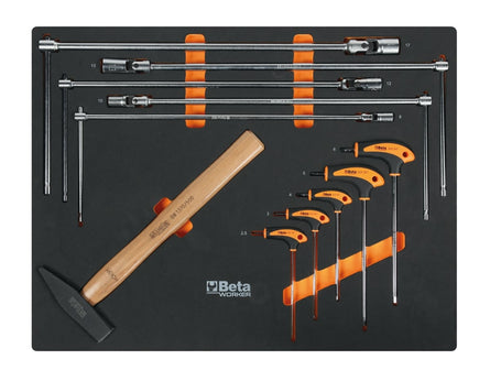 Betaworker 267-Piece Tool Assortment In Soft Eva Tray - BW 5945/2026