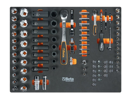 Betaworker 267-Piece Tool Assortment In Soft Eva Tray - BW 5945/2026