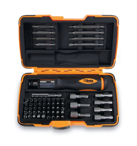 Betaworker 60-Piece Bit Set With 2 Accessories In Pocket-Size Case - BW 861MIX/C62