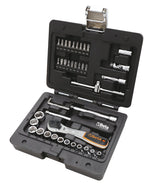 Betaworker Hexagon Sockets, Bits And Offset Hexagon Key Wrenches Set In Plastic Case - BW 903E/C42