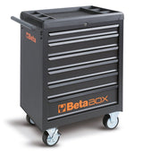 Betaworker Mobile Roller Cabinet With 6 Drawers And 196-Piece Tool Set - BW C04BOX-A VU
