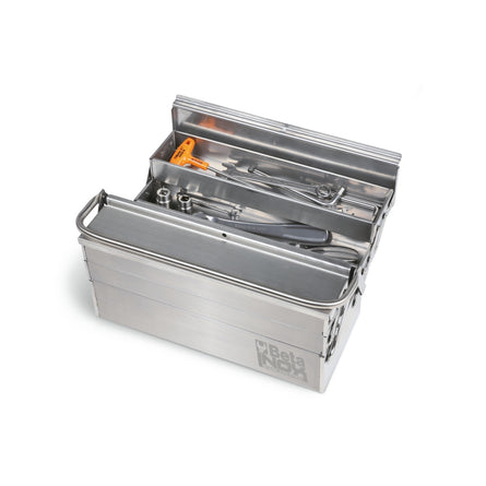Betainox Five-Section Cantilever Tool Box In Aisi 304 Stainless Steel - C20TSS