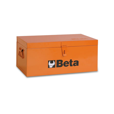 Beta Wood-Lined Sheet Metal Tool Trunk 990 X 300 X 360 Mm - C22W - C22WL-O