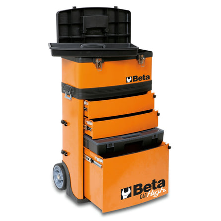 Beta Tool Trolley With 2 Detachable Modules - C41H - C41H - C41H-R