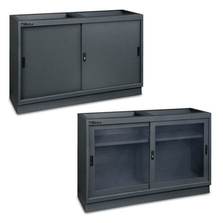 Beta C45PRO 2.0 MAL & MAT — Fixed 1,360 mm Module (Metal or Clear Doors)