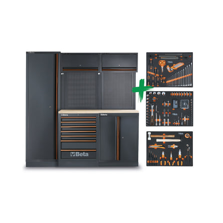 Betac45Pro Mobile Roller Cab With 5 Drawers For C45Pro 2.0 Workshop Equipment Combination - C45PRO 2.0 C5