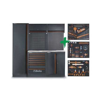 Betac45Pro Mobile Roller Cab With 5 Drawers For C45Pro 2.0 Workshop Equipment Combination - C45PRO 2.0 C5