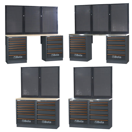 Beta C45PRO 2.0 Modular Workbench Combinations — BP Series