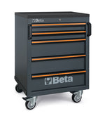 Beta C45PRO 2.0 C5 & C7 — Mobile Roller Cabinets (5-Drawer & 7-Drawer)