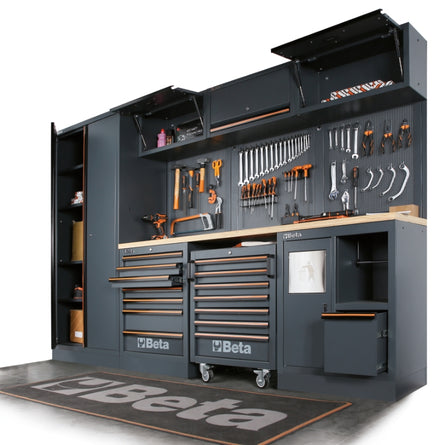 Beta C45PRO 2.0 C5 & C7 — Mobile Roller Cabinets (5-Drawer & 7-Drawer)